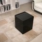 P205B Black Gloss End Table/ Mini Bar