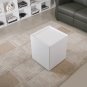 P205B White Gloss End Table/ Mini Bar