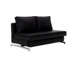 43-2 Sofa Bed in Black or White Leatherette