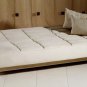 Vegas Beige Microfiber Sofa Bed with Storage