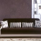 Natural in Colins Dark Brown Sleeper Sofa
