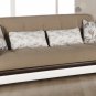 Natural in Naomi Lt Brown Sleeper Sofa