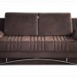 Fantasy Queen Size Sofa Bed with Storage in Silverado Chocolate