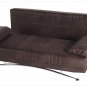 Fantasy Queen Size Sofa Bed with Storage in Silverado Chocolate