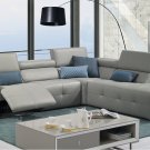 S300 Premium Leather Sectional by J&M Furniture
