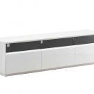 TV023 White Gloss TV Stand by J&M Furniture