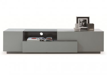 TV015 TV Stand Grey Lacquer by J&M Furniture
