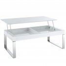 White Gloss Lift Coffee Table