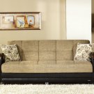 Luna Sofa bed in Fulya Brown
