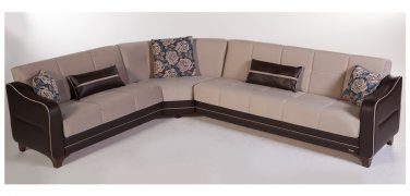 Minas Sectional Sofa Bed - Estel Vizon
