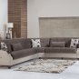 Trento Sectional Sofa Bed Selen Brown