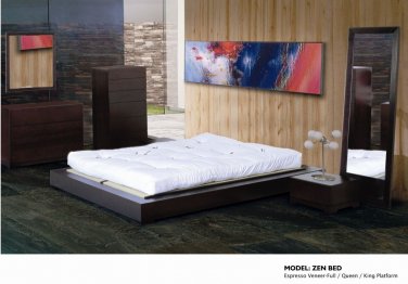 Zen King size Bedroom Set  by  Beverly Hills Furniture