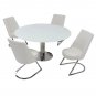 Chintaly Tami 5 Piece Extendable Dining Set
