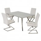 Jade 5 Piece Dining Set by Chintaly