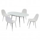 Donna 5 Piece Dining Set by Chintaly