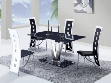 D551DT-D803DC-BL 5pc Dining Set by Global