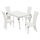 TERESA-DT-RCT 5 Piece Dining Set by Chintaly