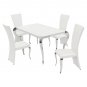 TERESA-DT-RCT 5 Piece Dining Set by Chintaly
