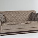 Argos in Zilkade Lt Brown Sleeper Sofa by Sunset
