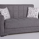 Valerie Loveseat Sleeper in Diego Gray