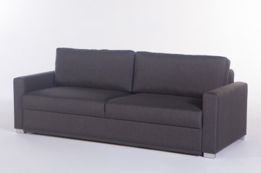 Felix Diego Dark Gray Convertible Sofa Bed