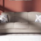 Aspen Forest Brown Sofa Bed With Storage
