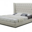 Donovan King Bed in Light Grey by J&M