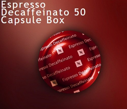 Nespresso Espresso Decaffeinato Pro Coffee 50 Commercial Capsule Box Fresh