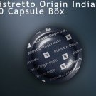 Nespresso Ristretto Origin India Pro Coffee 50 Commercial Capsule Box Fresh