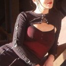 Assimilate - Front Lace Half Shirt with D rings on Sleeves