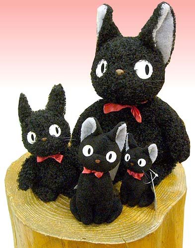 ghibli jiji plush