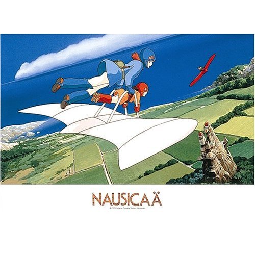 RARE - 500 pieces Jigsaw Puzzle - Made in JAPAN - kaze ni notte - Nausicaa - Ghibli no production