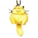 RARE - Strap Holder - Figure Ornament Wooden Curved-like - Moon - Cat Returns Ghibli 2006 no product