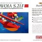 Porco Figure & Plastic Model Kit - Scale 1/72 - Savoia S.21F After - Finemolds - Fio Porco - Ghibli