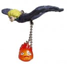 RARE 5 left - Strap Holder Keychain Figure Bird Howl Calcifer Howl's Moving Castle Ghibli no product