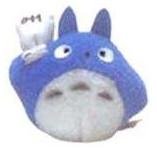 Mascot Plush Doll - Vibrates - Pull Tail - Chu Blue Totoro - Ghibli - Sun Arrow no production
