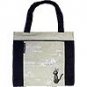 Kiki's - Tote Bag (M) - Jiji Embroidered - black - 2007