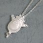Necklace - Sterling Silver 925 - Made in JAPAN - Totoro on Top - Ghibli Cominica