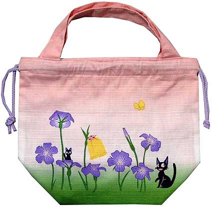 RARE Kinchaku Pouch Bag - Jiji - Kiki's Delivery Service - Ghibli 2008 no production
