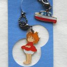 RARE 1 left - Chain & Hook - both side - Ponyo & Ponponsen Boat - Ghibli - 2008 - out of production