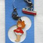 RARE 1 left - Chain & Hook - both side - Ponyo & Ponponsen Boat - Ghibli - 2008 - out of production