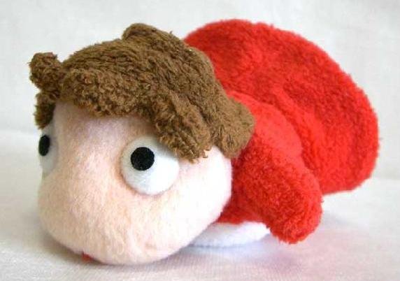 ponyo plush doll