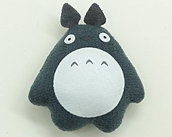 Magnet - Mascot - dark gray - Totoro - Ghibli - Sun Arrow - no production