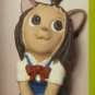 RARE 1 left - Strap Holder - Beads & Figure - Neko Haru - Cat Returns - Ghibli - out of production