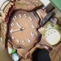 Wall Clock - Music Box - Melody every hour - Quartz Citizen - Made in JAPAN - Totoro - Ghibli