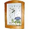 Alarm Clock - Wooden Music Box - Quartz Citizen - Totoro & Sho Totoro - Ghibli
