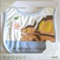 RARE - Baby Bib - Applique - Pocket - Nekobus Catbus Totoro Sun Arrow Ghibli no production