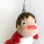 RARE - Strap Holder - Mascot Plush Doll - Laugh - Ponyo Ghibli Sun Arrow 2009 no production