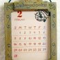 2010 Desktop Monthly Calendar - Jiji Figure & Frame - Kiki's Delivery Service - Ghibli