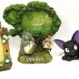 2010 Desktop Monthly Calendar - Jiji Figure & Frame - Kiki's Delivery Service - Ghibli